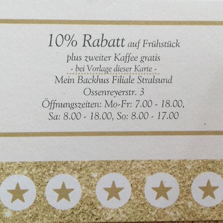 Stadthaus-Stralsund Esterno foto